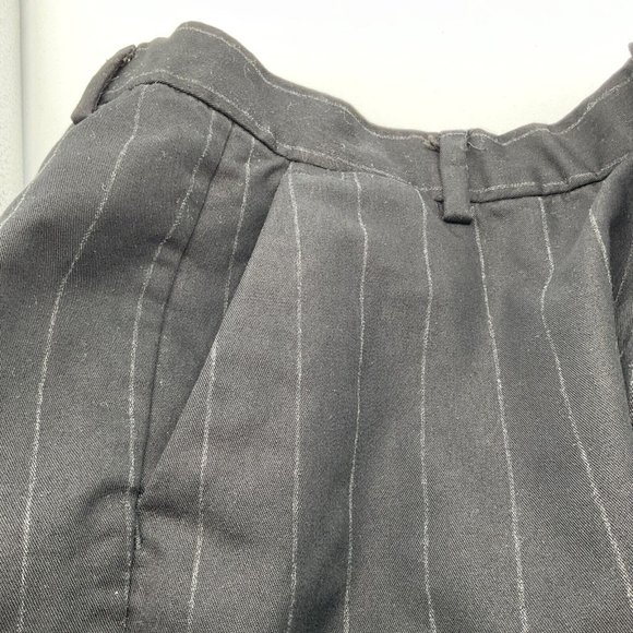 Dockers Women's Stain Defender Pinstriped Tapered Leg Pants Size 14M Bla… - Picture 8 of 9